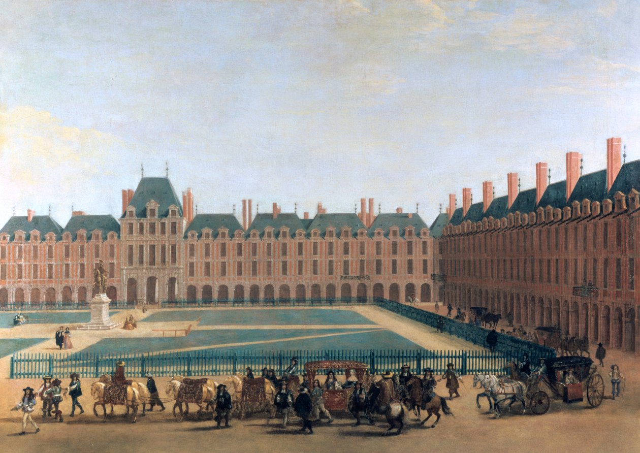 Průchod krále a vladaře, Place Royale, c1655. od Unbekannt