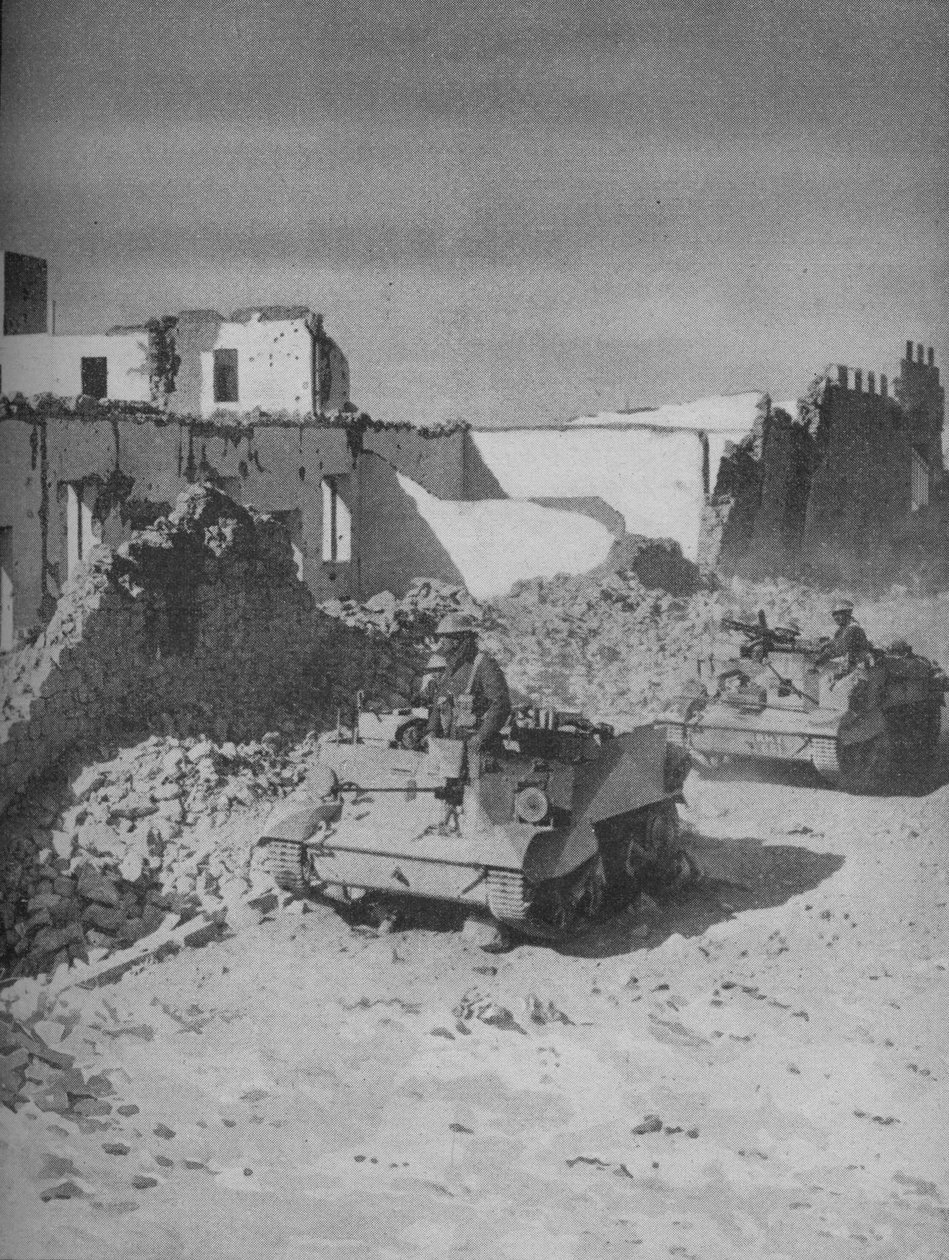 Past Grazianis Shattered Stronghold Lies the Conquerors Road, 1941. od Unbekannt