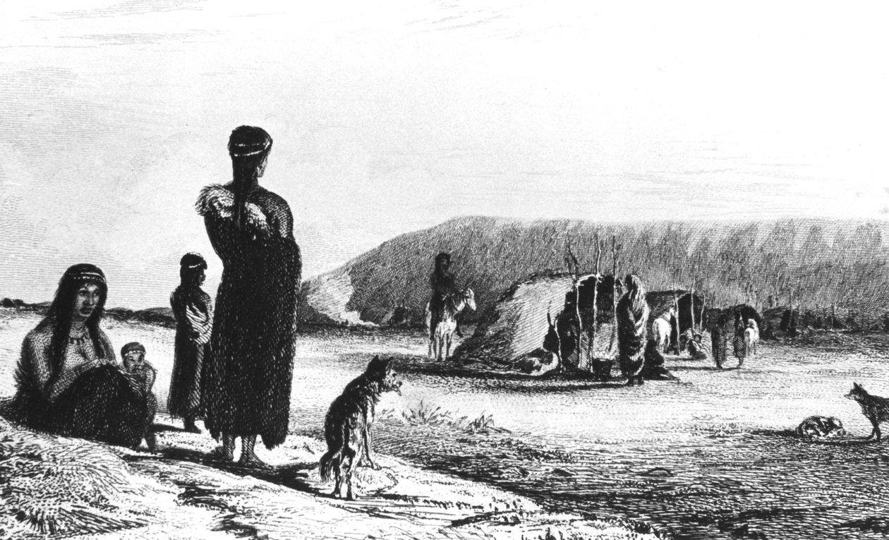 Patagonians v Gregory Bay, 1831 1839 od Unbekannt