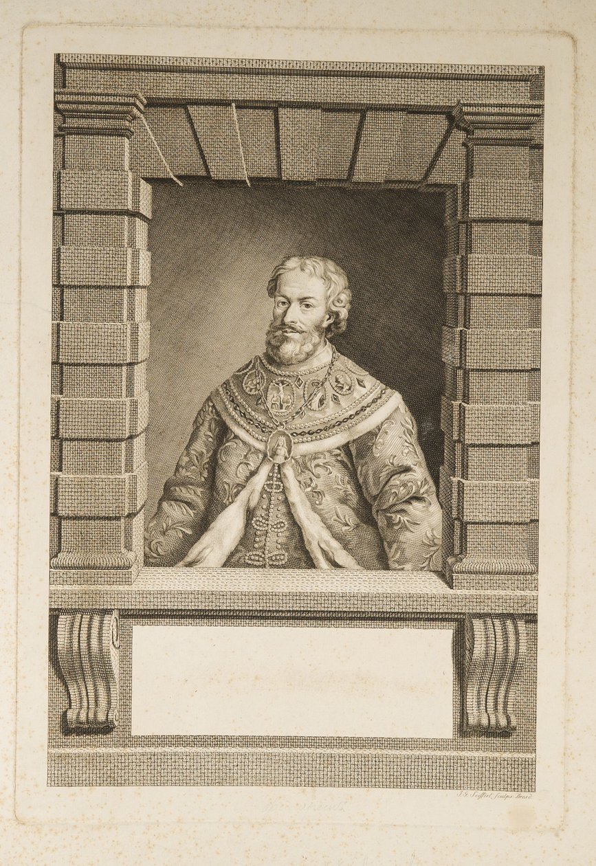 Moskevský patriarcha Filaret Fjodor Nikitič Romanov 1553-1633 od Unbekannt