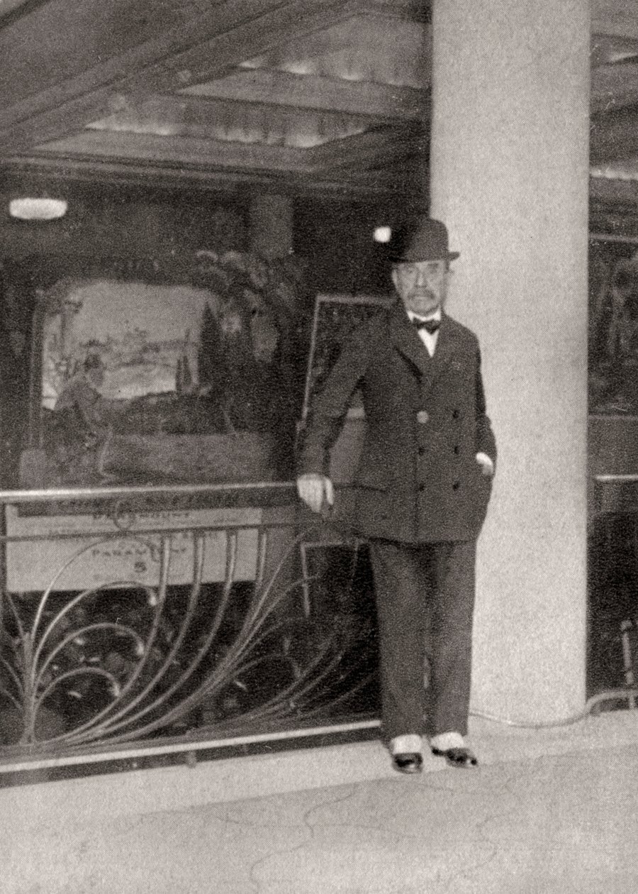 Paul Bourget , francouzský romanopisec a kritik, 1928 od Unbekannt