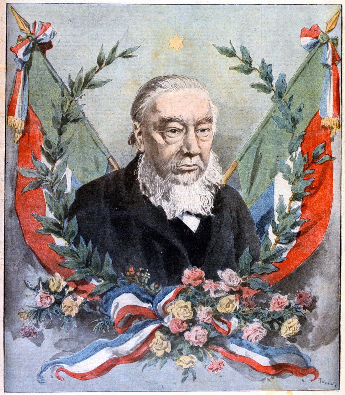Paul Kruger, jihoafrický politik, c1900 od Unbekannt