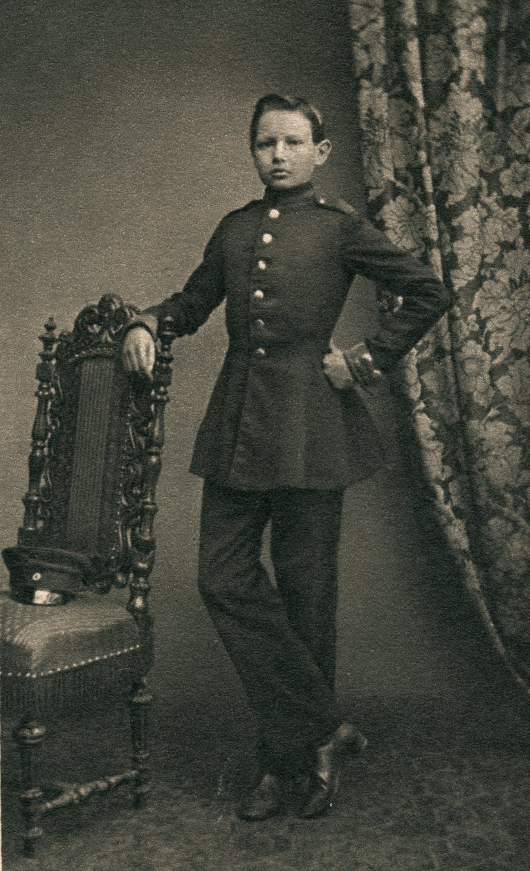Paul von Hindenburg 1847-1934, jako kadet ve Wahlstattu, 1860, 1930 od Unbekannt