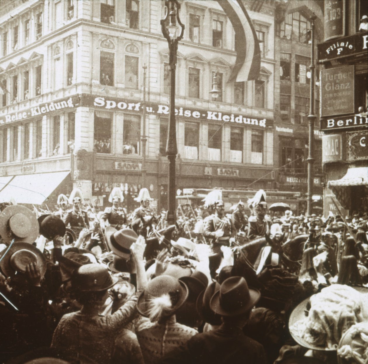 Paul von Hindenburg, Berlín, Německo, c1914-c1918 od Unbekannt