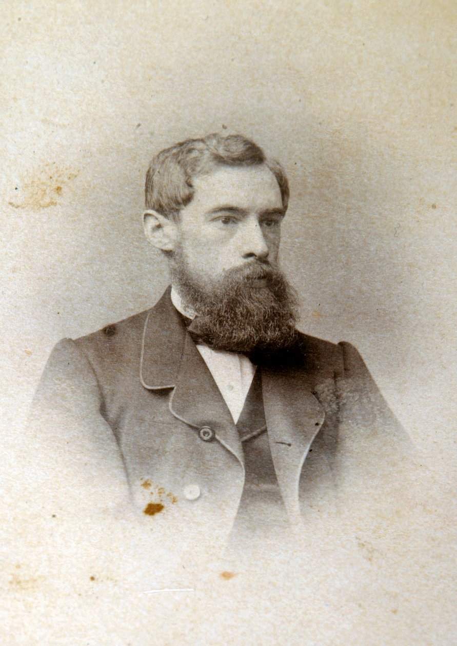Pavel Treťjakov, ruský mecenáš umění, sběratel a zakladatel galerie, 1865 od Unbekannt