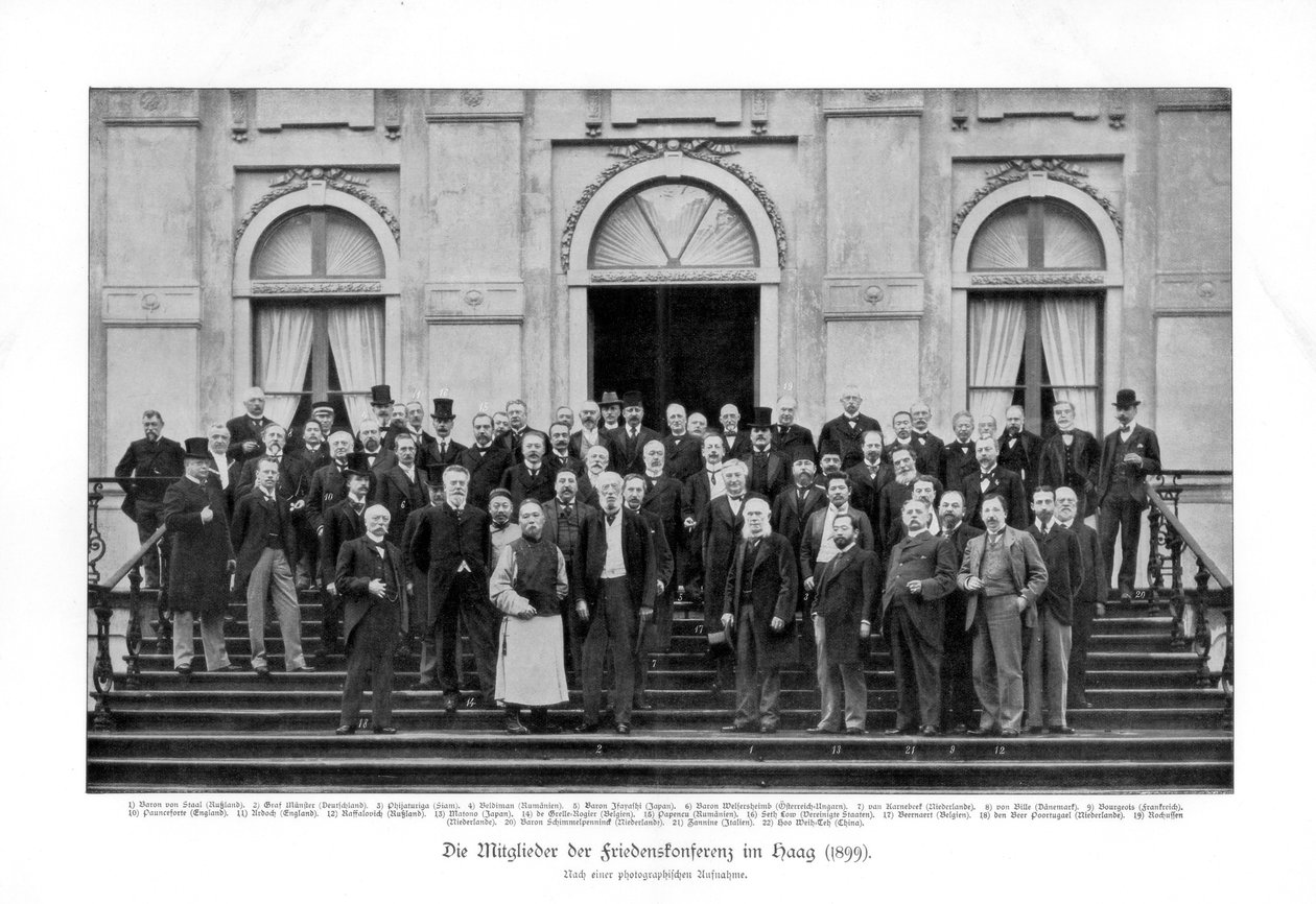 Mírová konference v Haagu 1899, 1900 od Unbekannt
