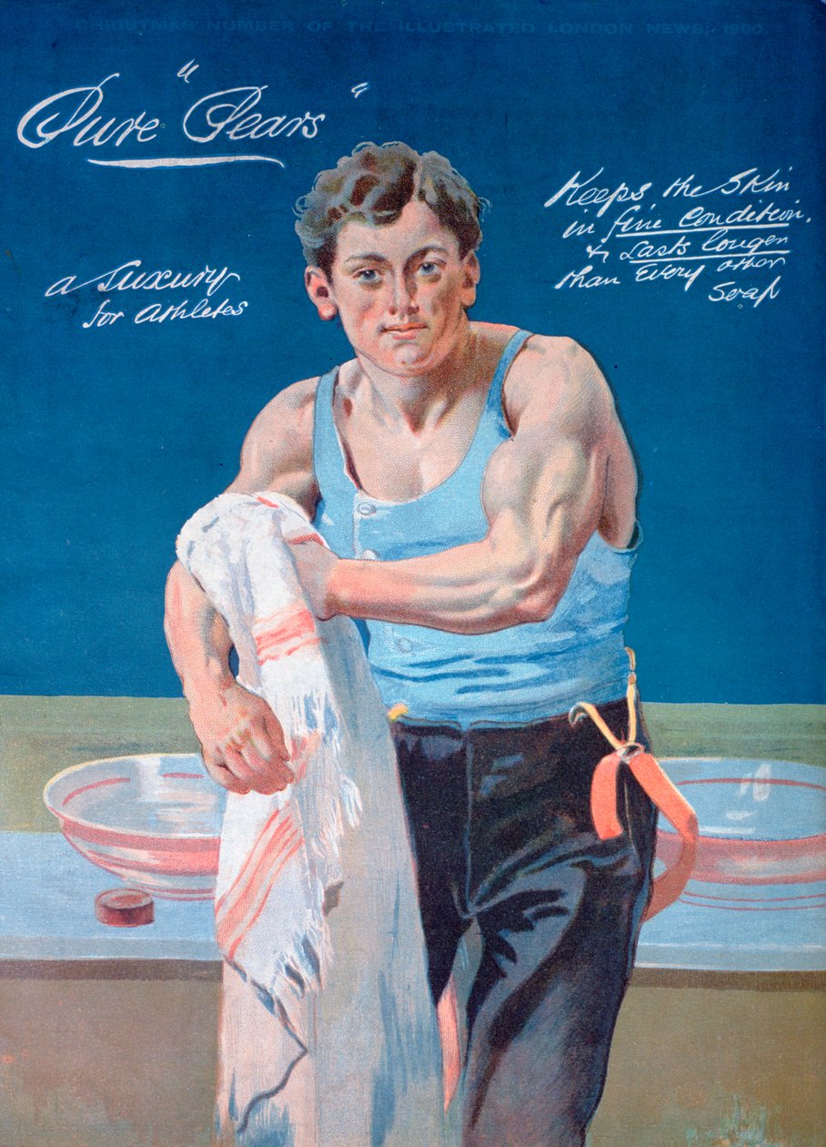 Reklama na mýdlo Hrušky, 1900 od Unbekannt
