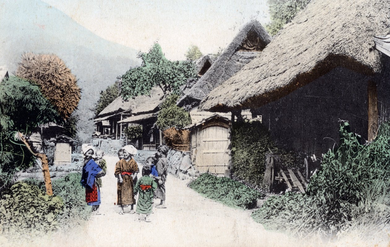 Selské bydlení, Japonsko, 20. století od Unbekannt