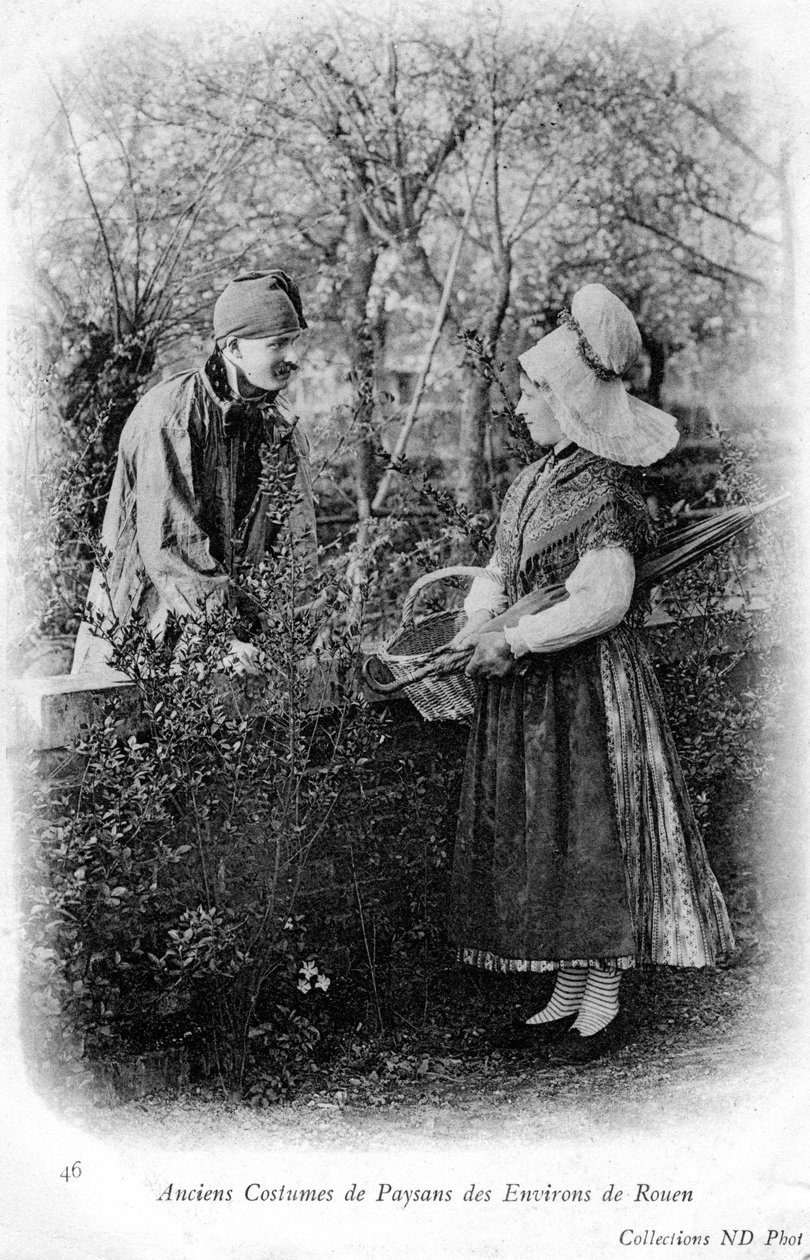 Rolníci z Rouenu, Francie, 1904 od Unbekannt