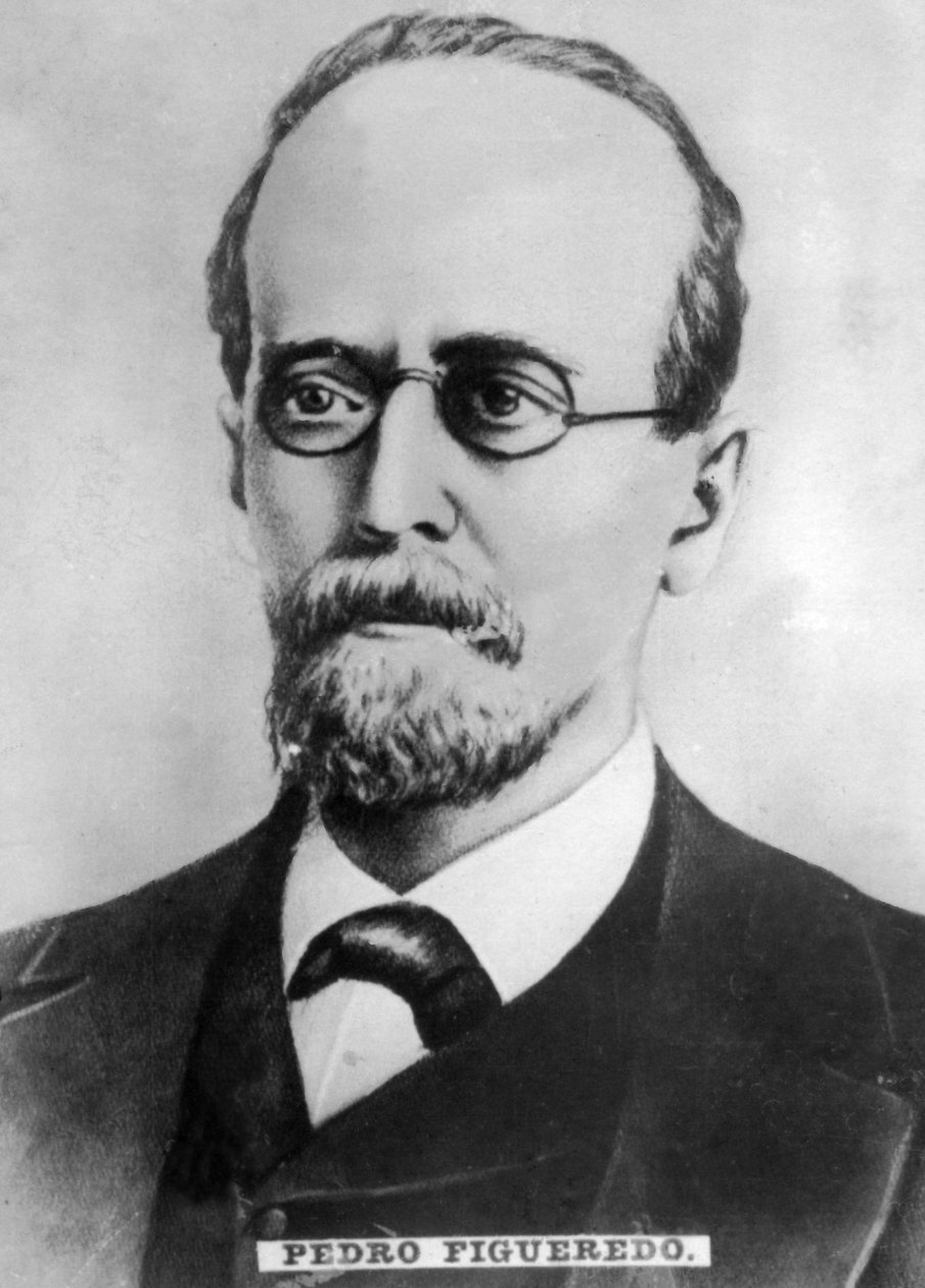 Pedro Felipe Figueredo 1818-1870, kubánský básník, hudebník a bojovník za svobodu, c1910 od Unbekannt