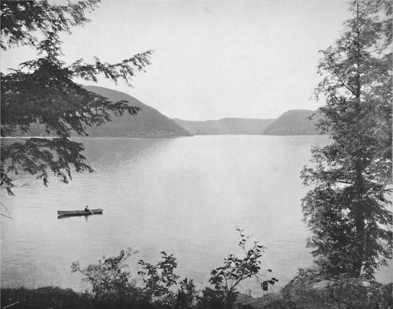 Zátoka Peekskill, 19. století od Unbekannt