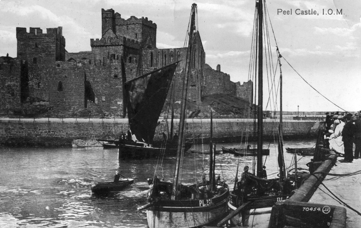 Hrad Peel, Isle of Man, 20. století od Unbekannt