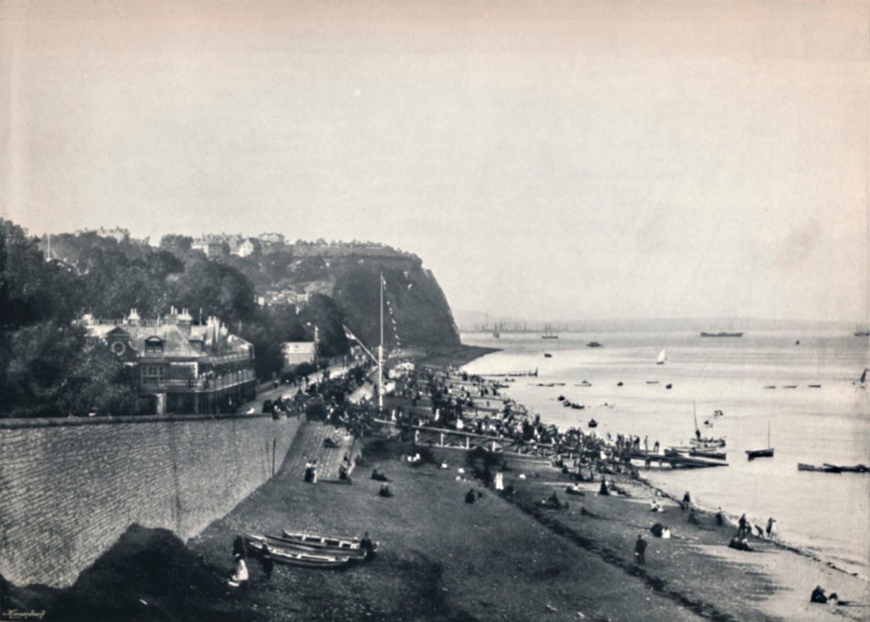 Penarth - Esplanade a Penarth Head, 1895 od Unbekannt