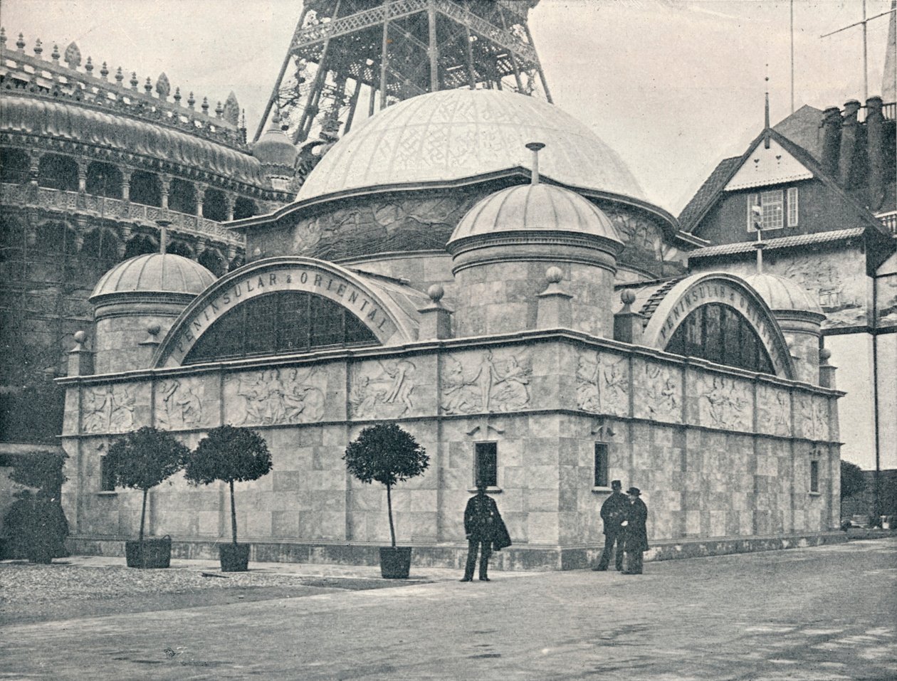 Peninsular and Oriental Pavilion River Front, c1900 od Unbekannt
