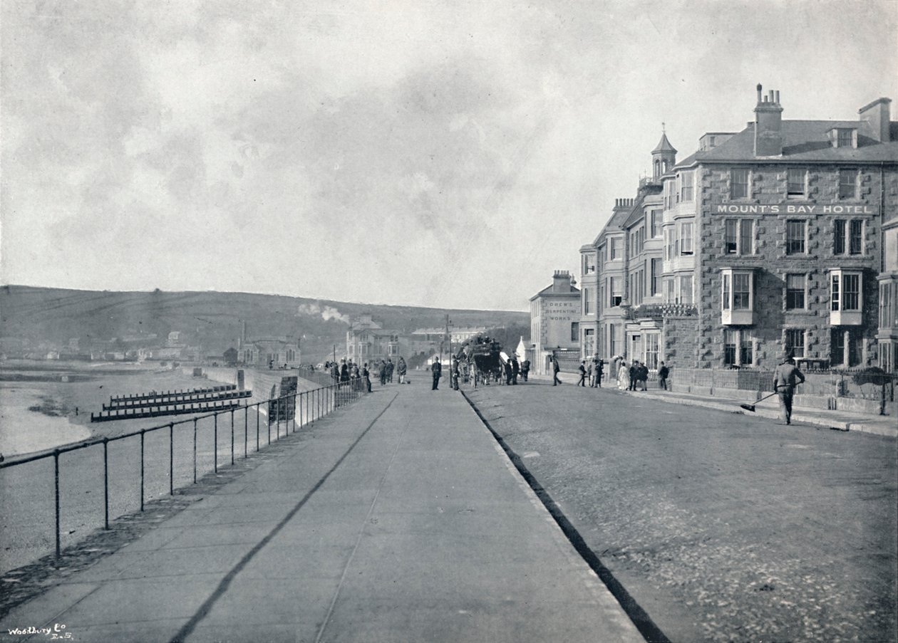 Penzance - The Esplanade, 1895 od Unbekannt