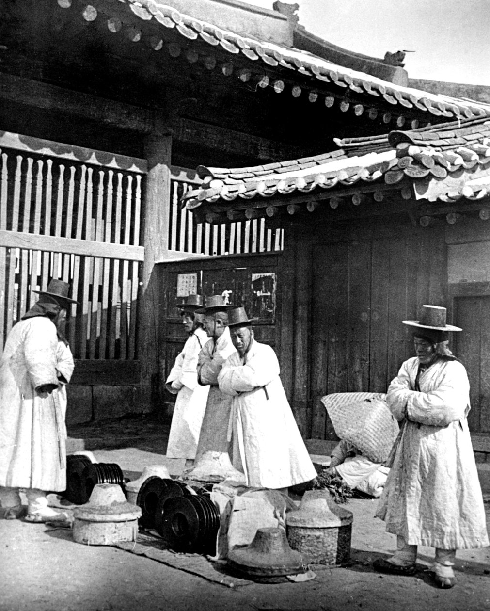 Lidé v Koreji, 1900 od Unbekannt