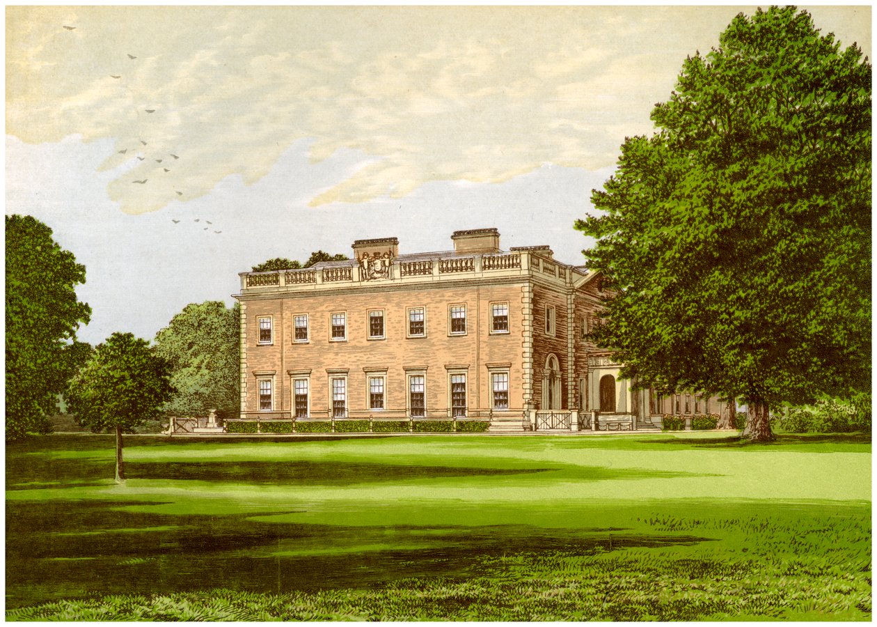 Peper Harow, Surrey, domov vikomta Midletona, c1880 od Unbekannt