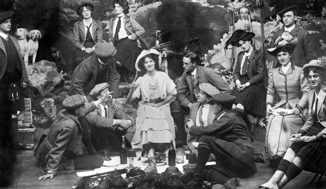 Představení The Gay Gordons, c1907 od Unbekannt