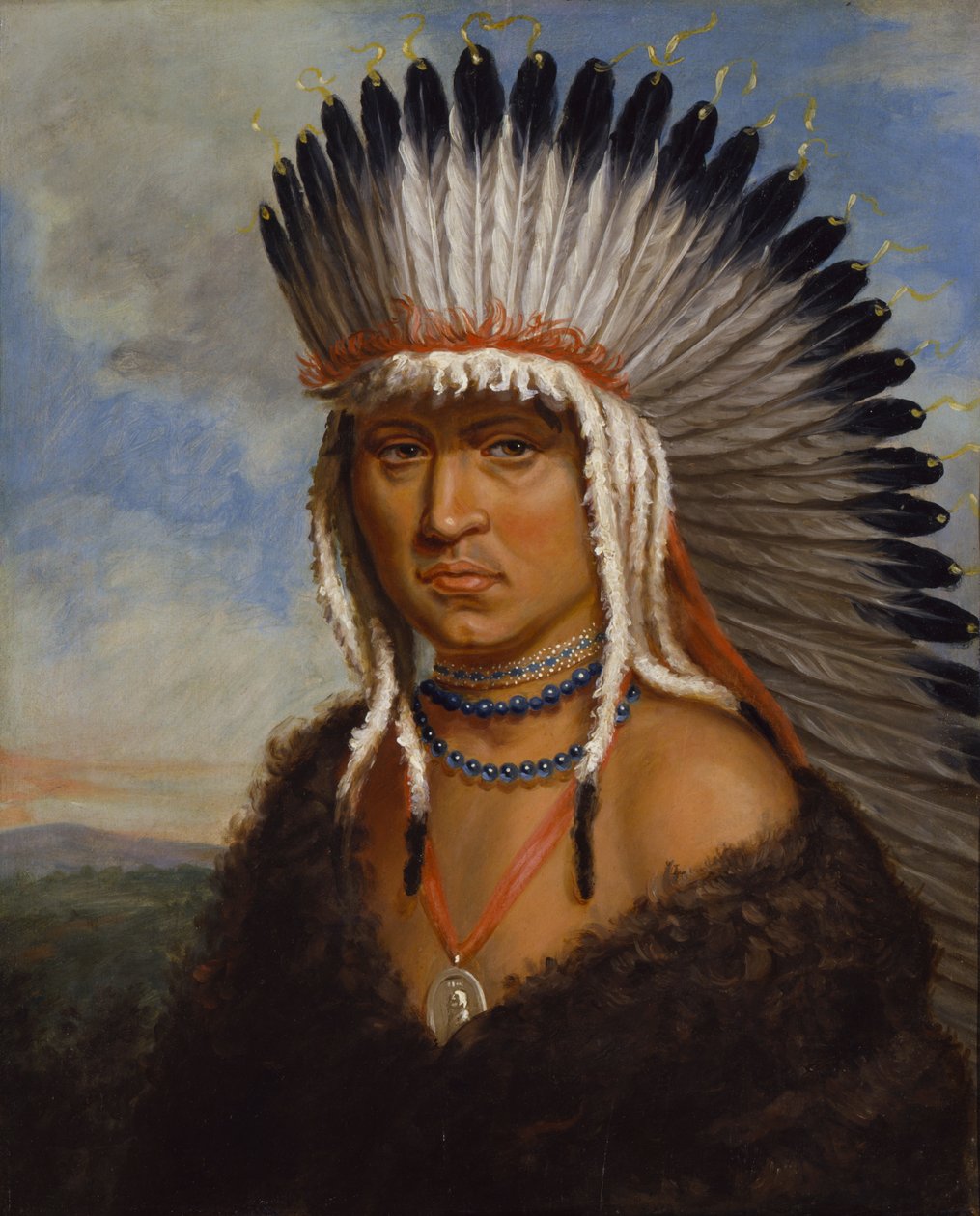 Petelesharro štědrý náčelník, ca. 1822. od Unbekannt