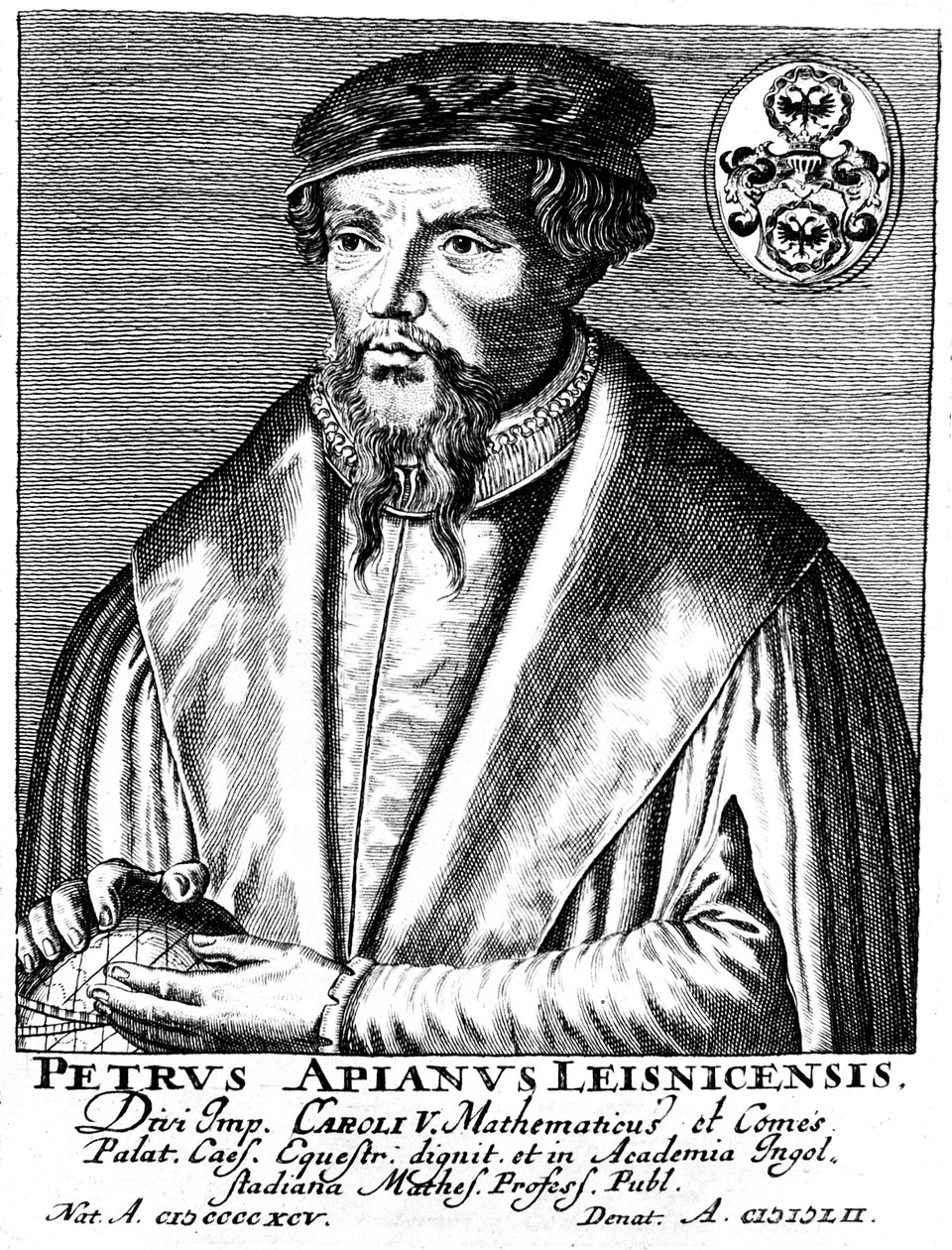 Peter Apian 1495-1552, německý geograf, matematik a astronom od Unbekannt