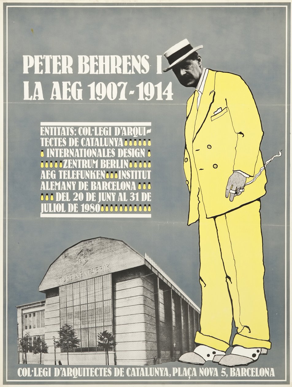 Plakát Peter Behrens a AEG 1907-1914 od Unbekannt