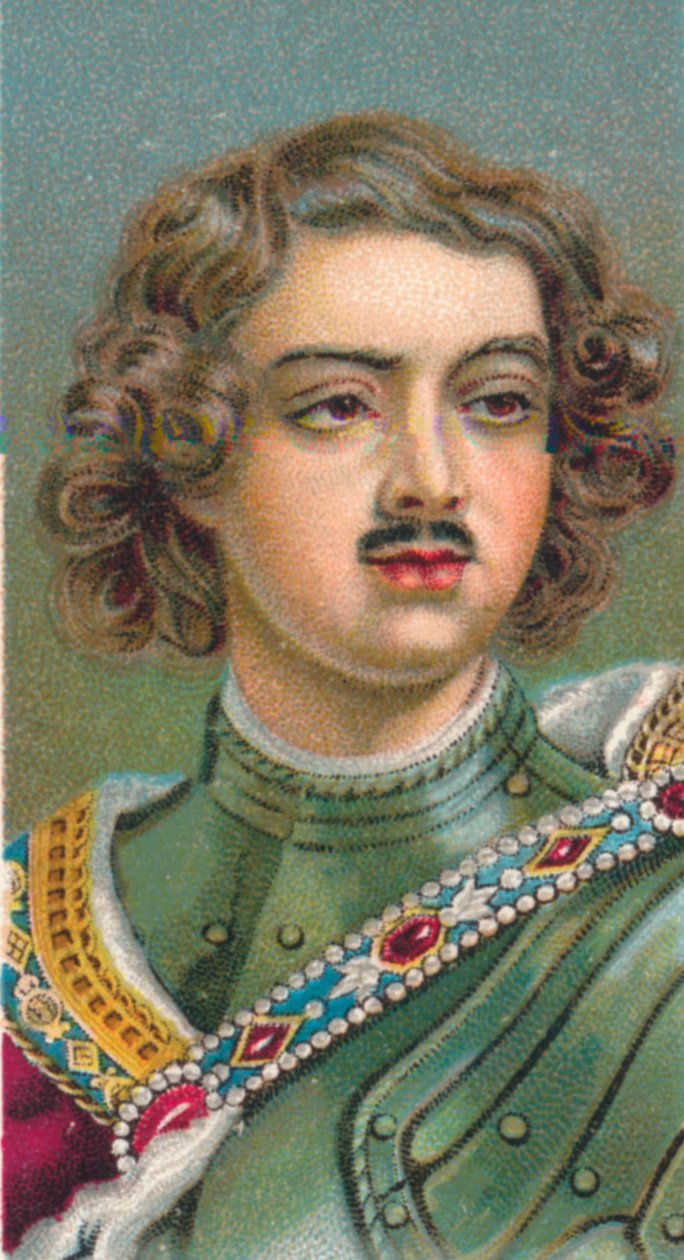 Petr I., Veliký 1672-1725, ruský car, 1924 od Unbekannt