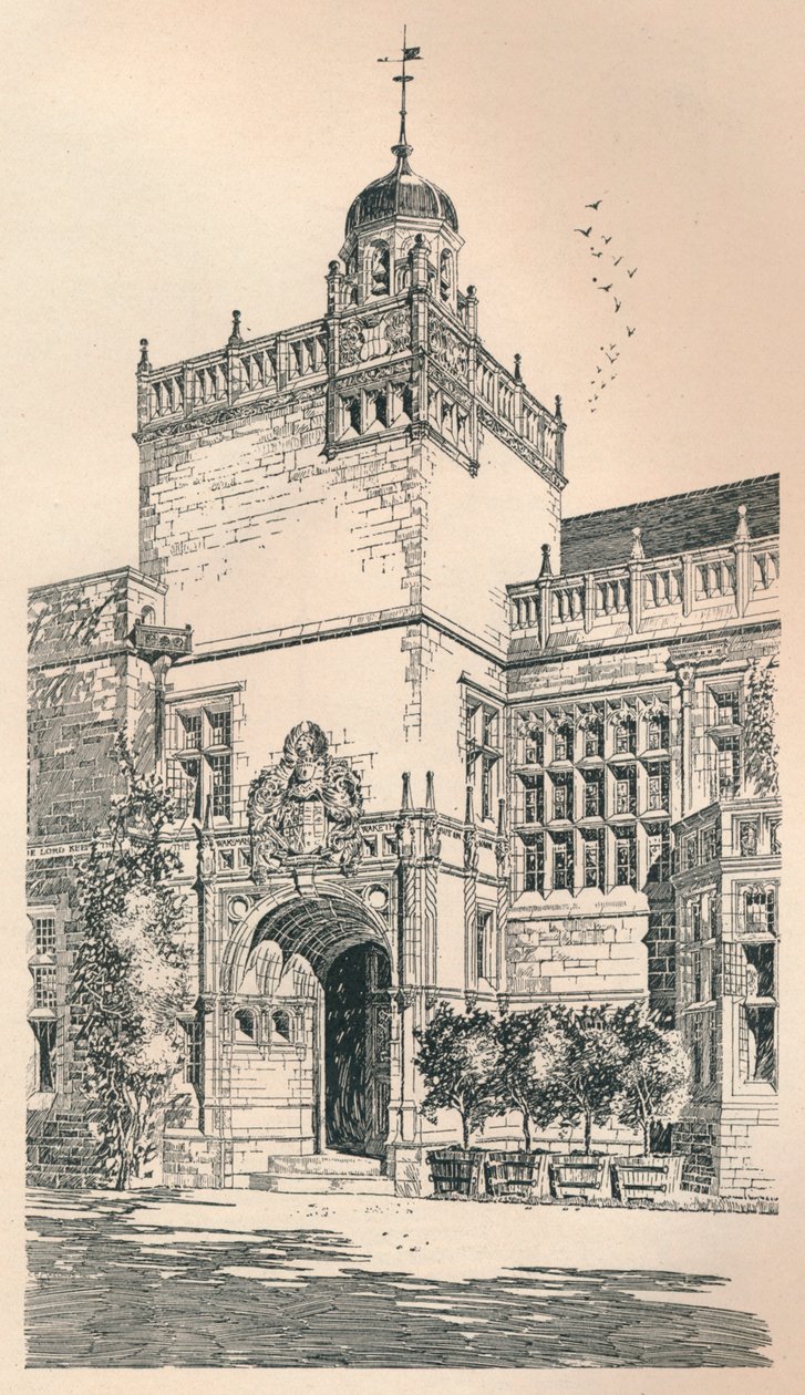 Peverey, Shropshire, Sir Aston Webb. P.R.A. Architekt, c1919 od Unbekannt