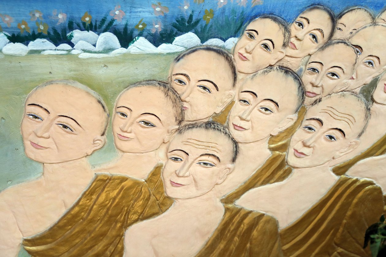 Fp Jeden buddhistický chrám. Unie. Ho Či Minovo město. Vietnam. od Unbekannt