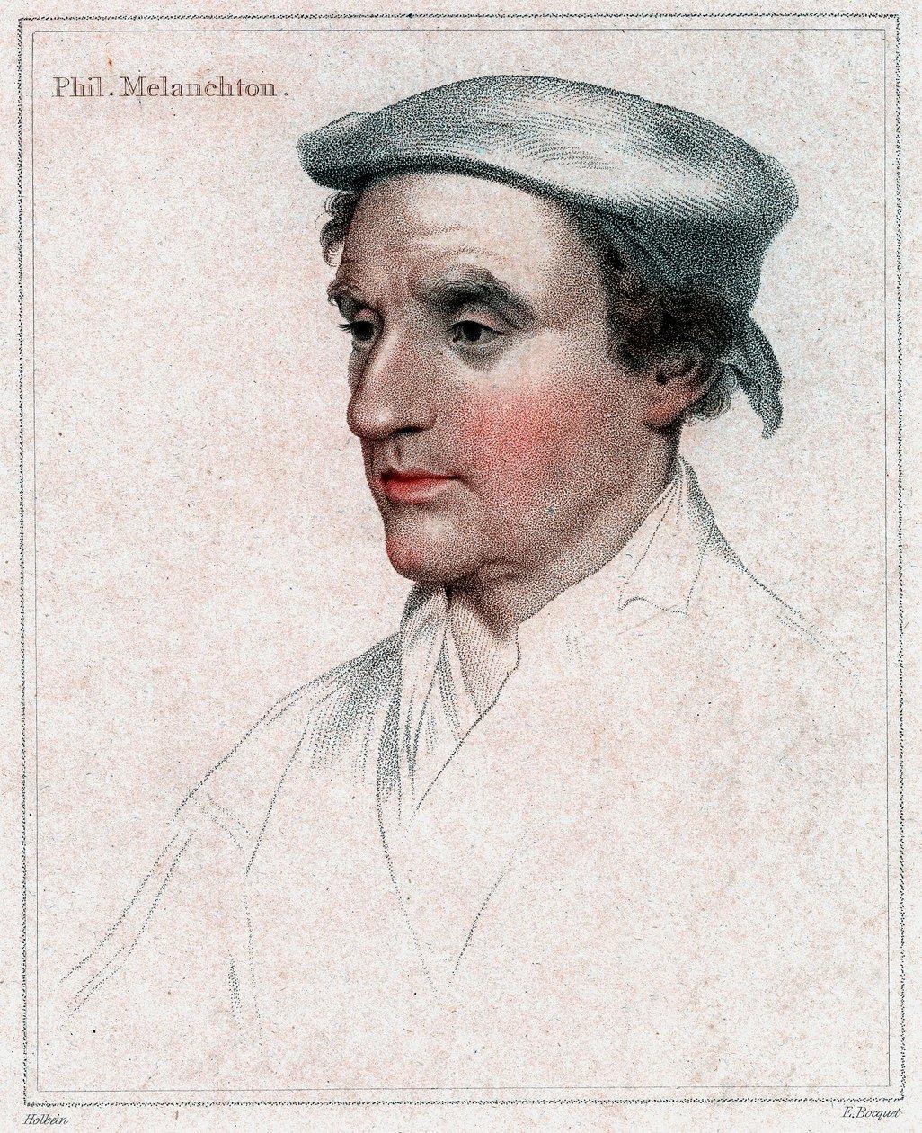 Filip Melanchton 1497-1560 německý protestantský reformátor od Unbekannt