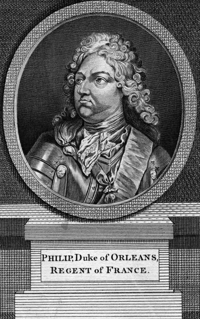 Philippe II, vévoda z Orleansu a regent Francie od Unbekannt