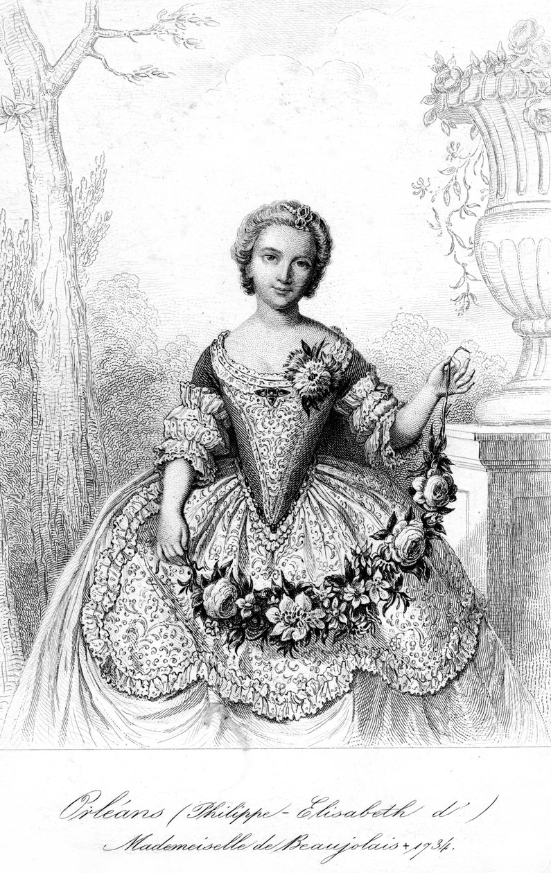 Filipínka Elisabeth dOrleans, Mademoiselle de Beaujolais od Unbekannt