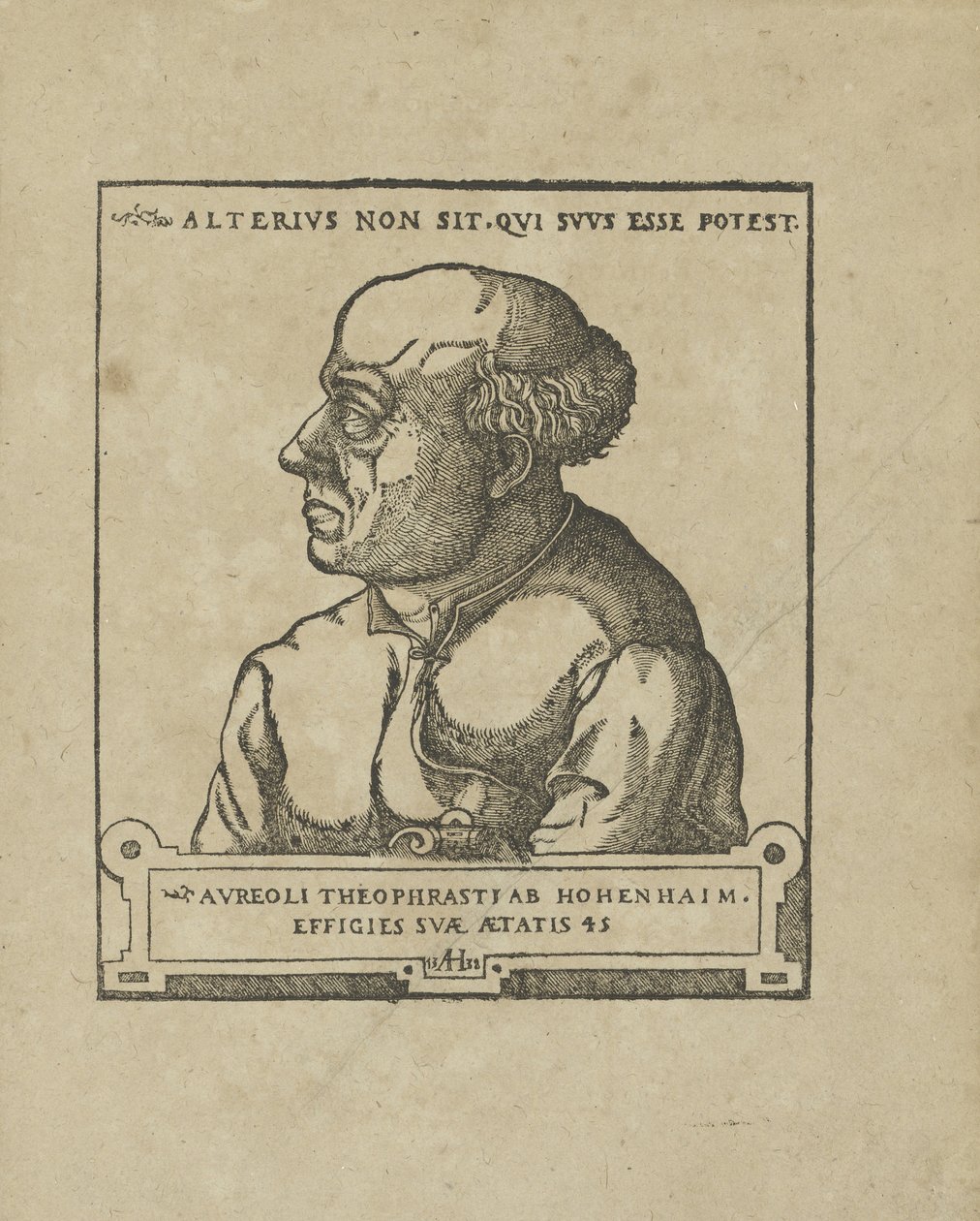 Philippus Theophrastus Aureolus Bombastus von Hohenheim Paracelsus, asi 1538. od Unbekannt