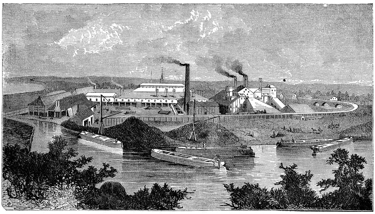 Phoenix Iron and Bridge Works, Phoenixville, Pennsylvania, USA, 1873 od Unbekannt