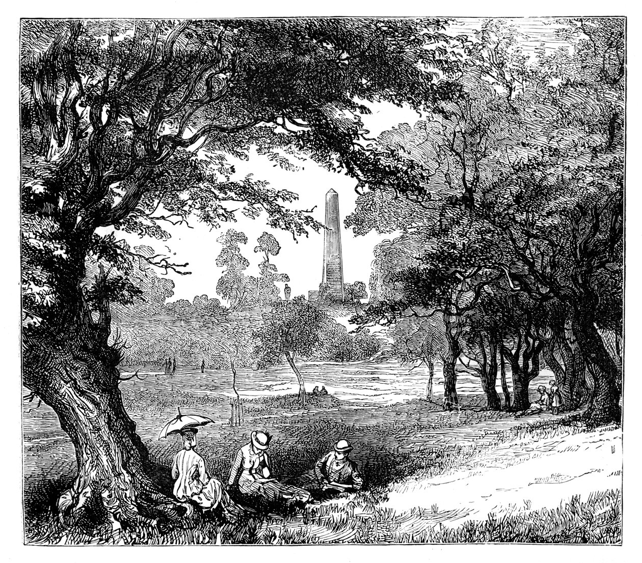 Phoenix Park, Dublin, c1888 od Unbekannt