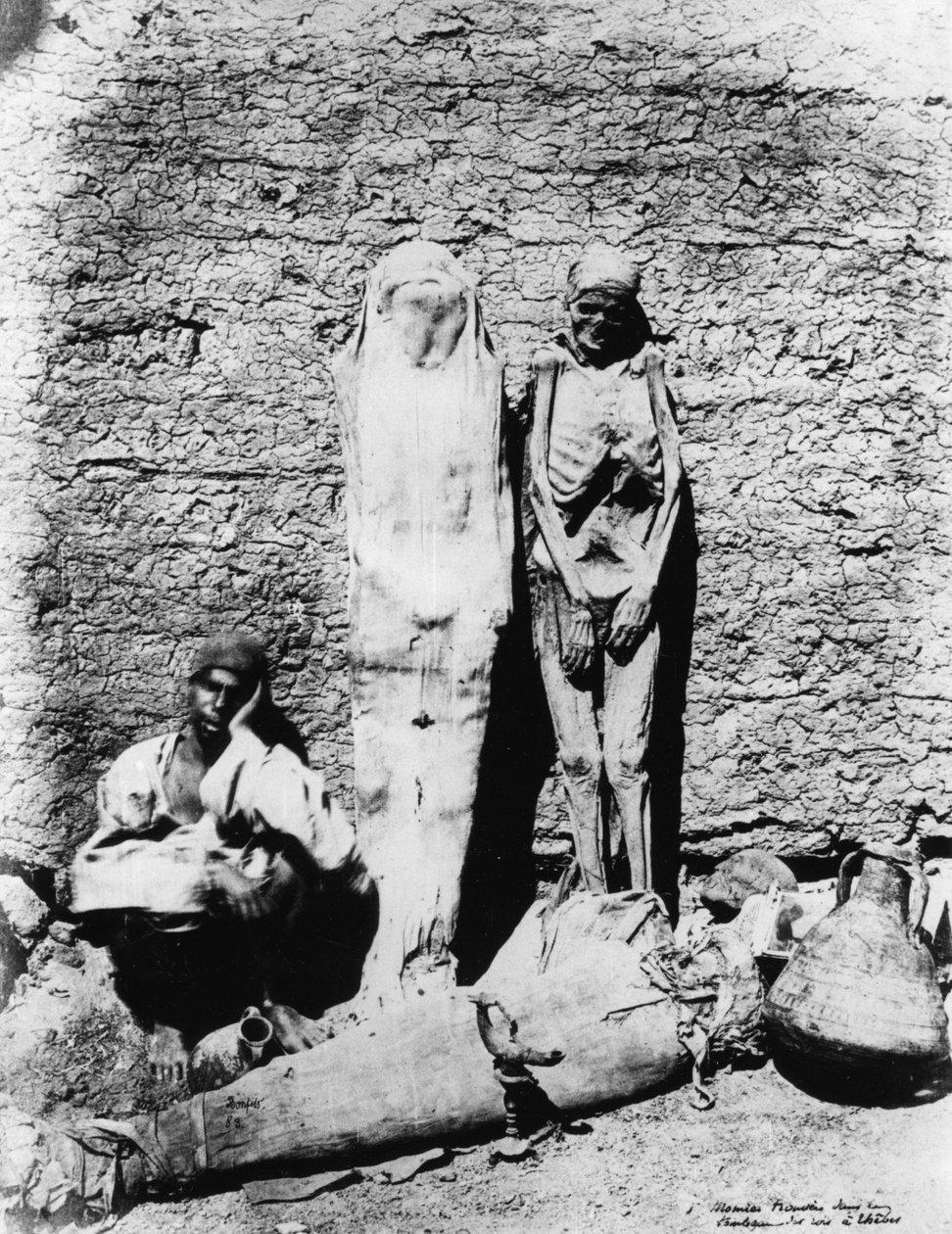 Fotografie mumií, 1860 od Unbekannt