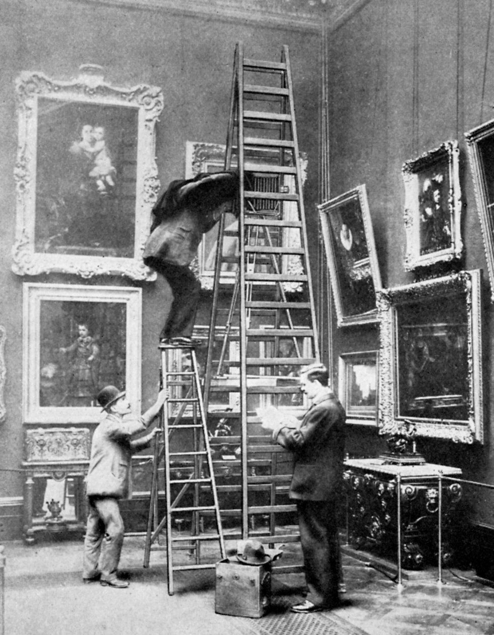 Fotografování ve Wallace Collection, Londýn, 1908-1909 od Unbekannt