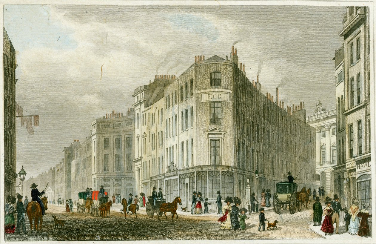 Piccadilly, Londýn, 1830 od Unbekannt