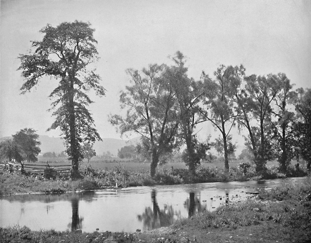 Malebný výhled poblíž Schooleys Mount, New Jersey, c1897. od Unbekannt
