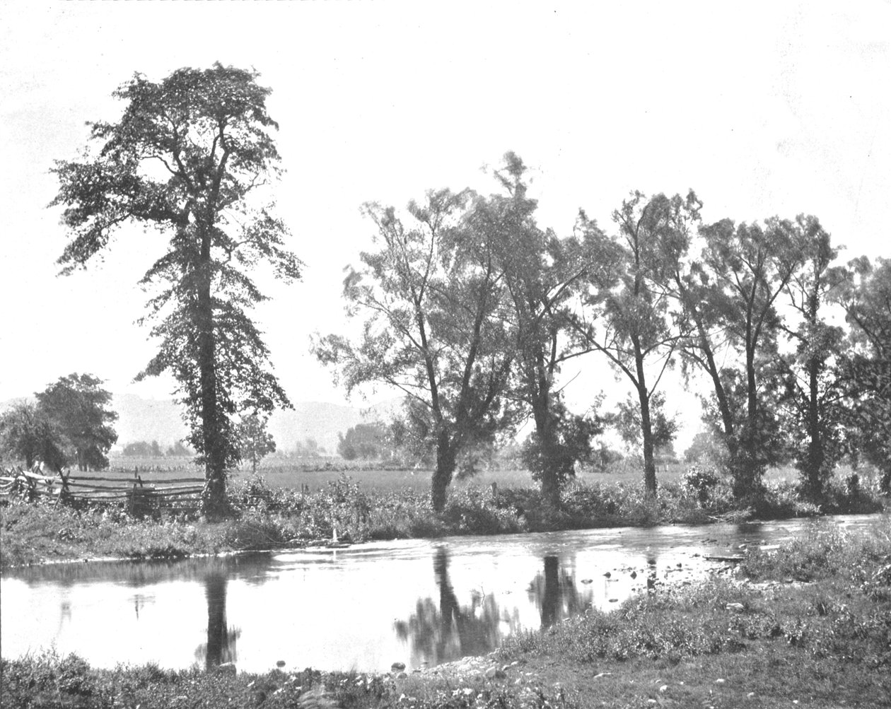 Malebný pohled poblíž Schooleys Mount, New Jersey, USA, c1900. od Unbekannt