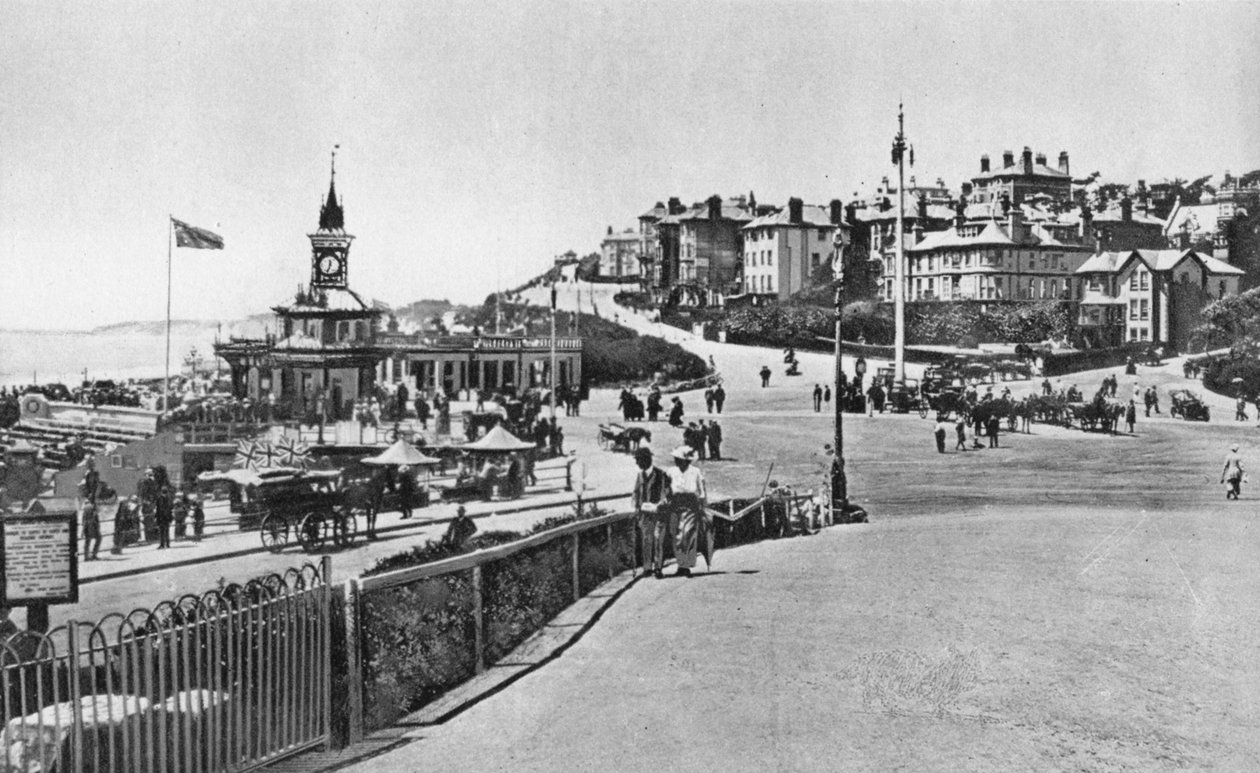 Pier Approach, pohled na západ, Bournemouth, Dorset, 1910 od Unbekannt