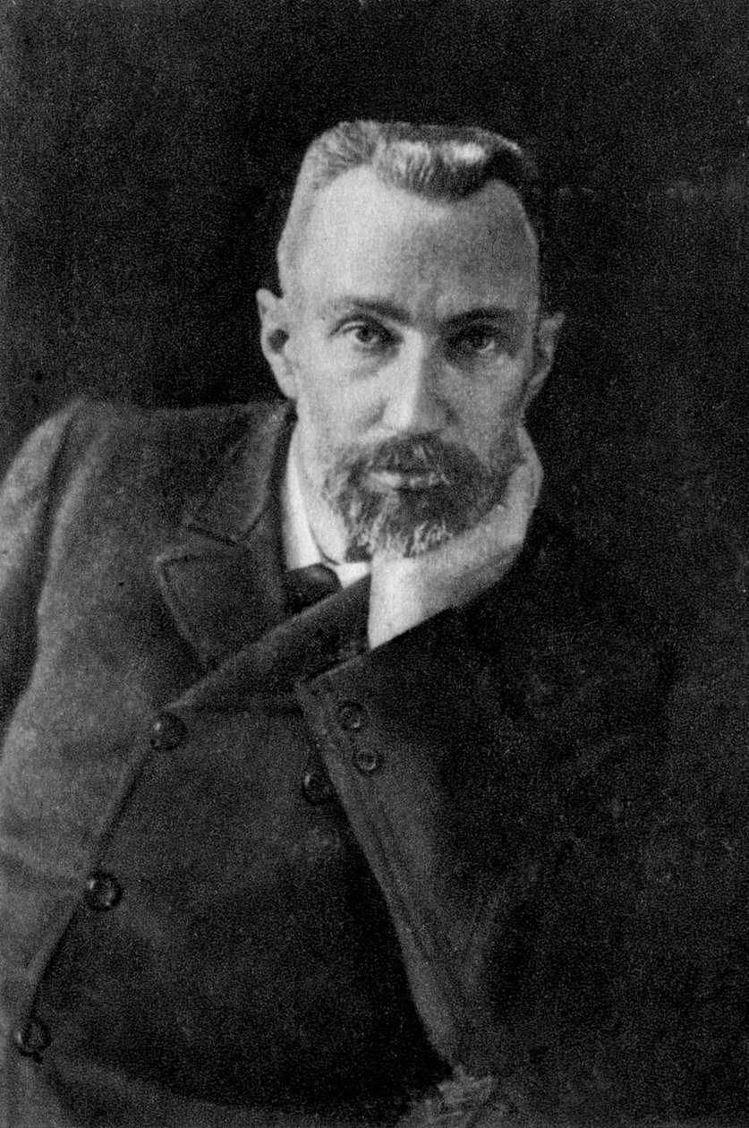 Pierre Curie, francouzský chemik a fyzik, 1899 od Unbekannt