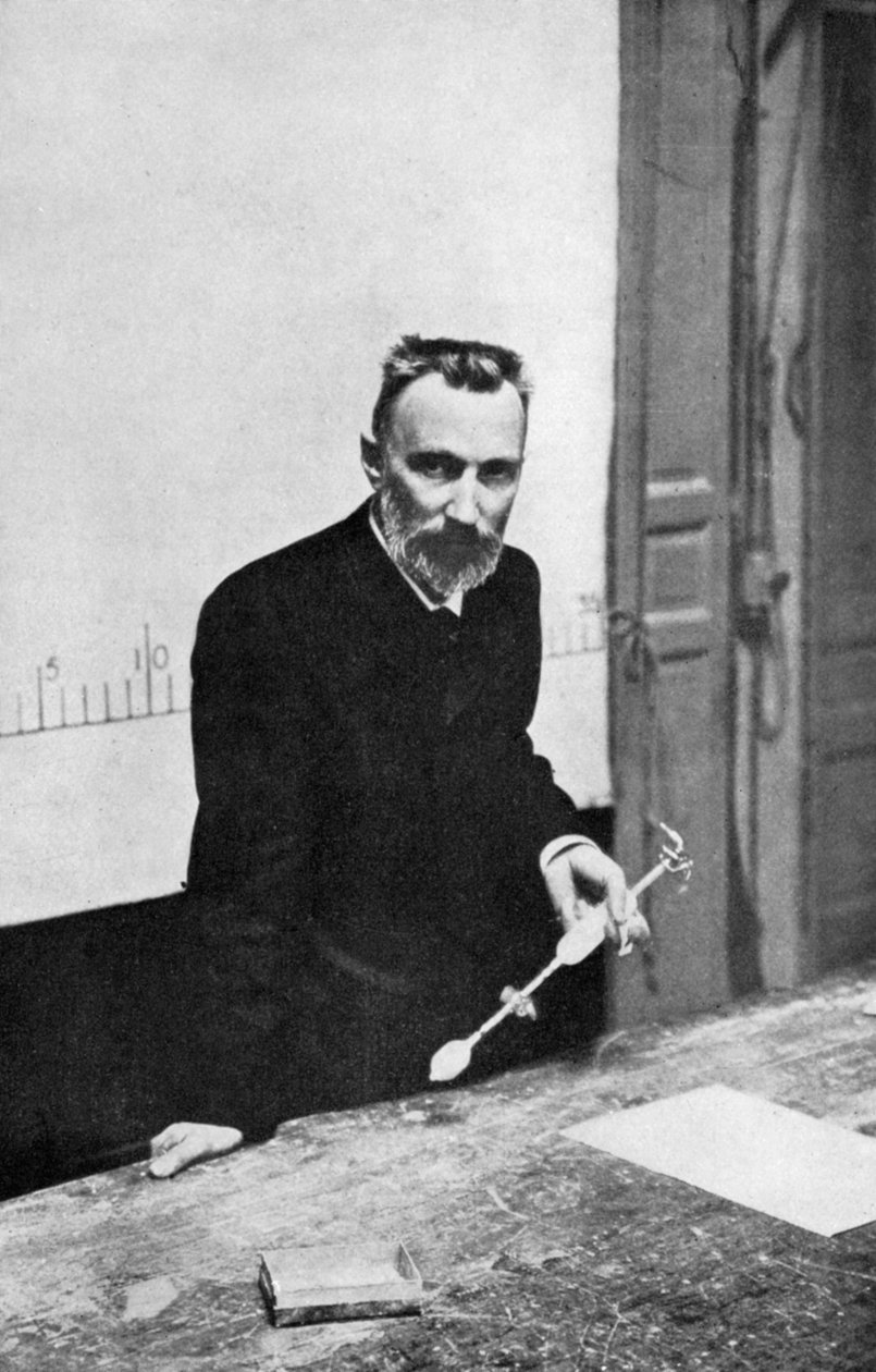 Pierre Curie, francouzský chemik, když profesor fyziky na Sorbonně, 1906 od Unbekannt