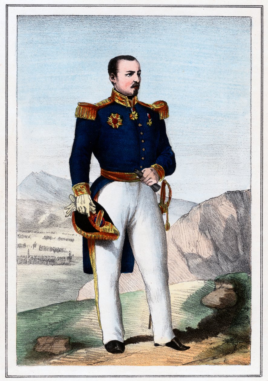 Pierre Francois Joseph Bosquet, francouzský voják, 1857 od Unbekannt
