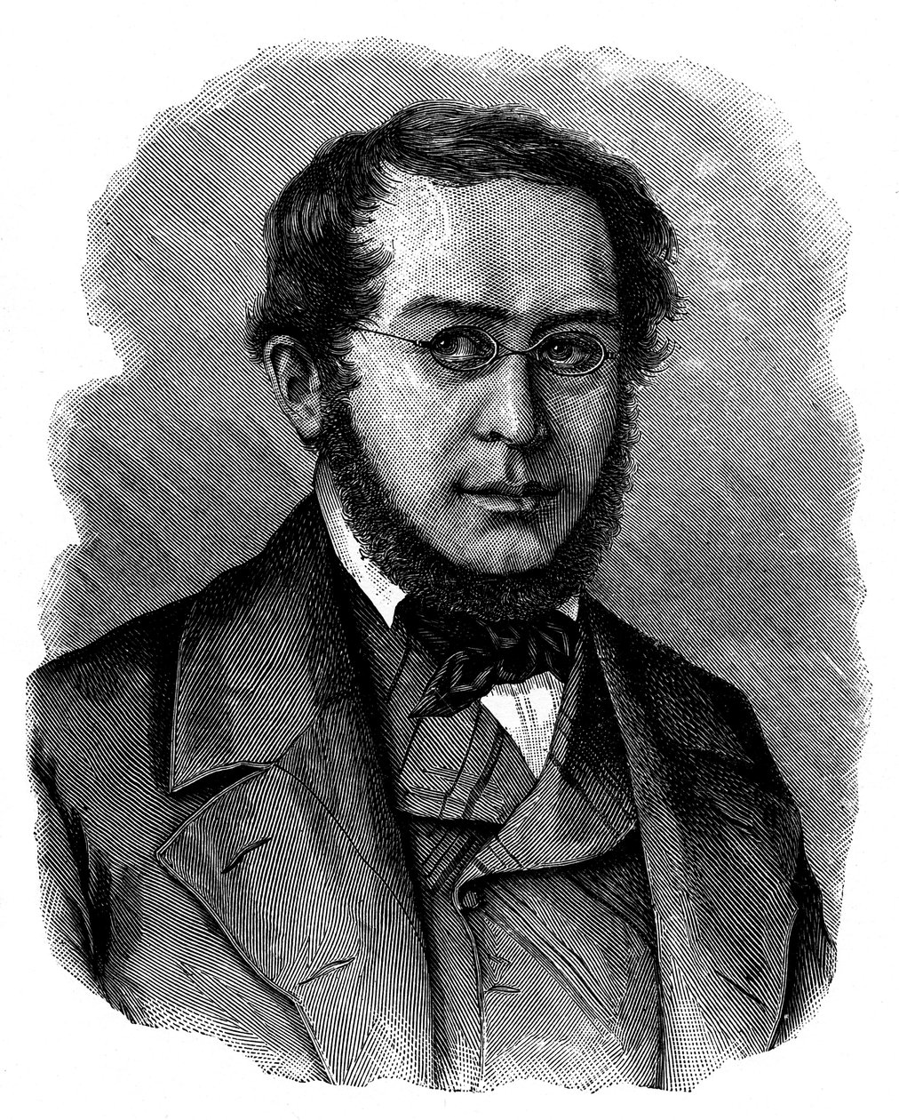 Pierre Joseph Proudhon, francouzský socialista-anarchista a novinář 19. století od Unbekannt