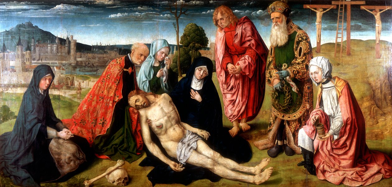 Pieta ze Saint-Germain-des-Pres, c1500 od Unbekannt
