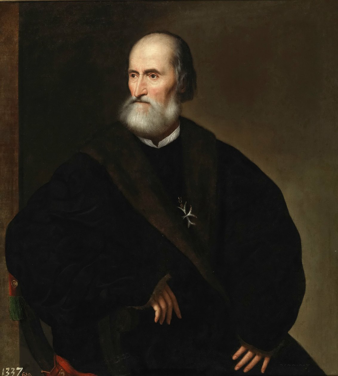 Pietro Bembo jako převor Knights Hospitaller, cca 1537. od Unbekannt