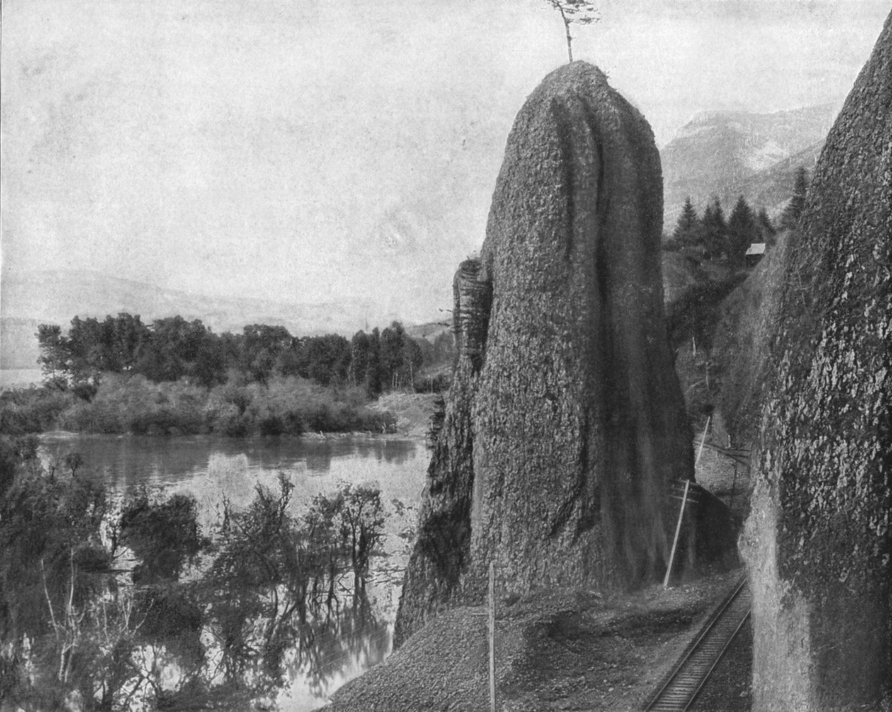 Pillars of Hercules, Columbia River, USA, c1900. od Unbekannt