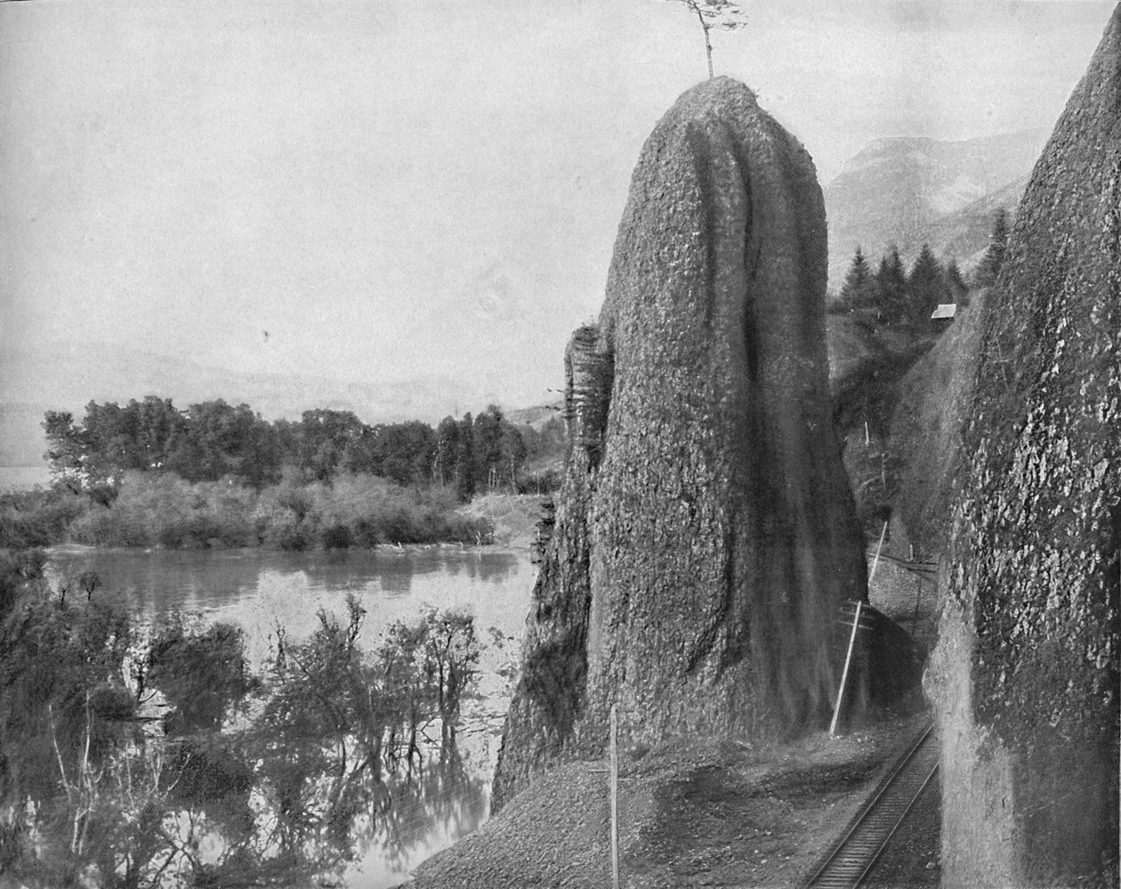 Hercules Pillars, Columbia River, c1897. od Unbekannt