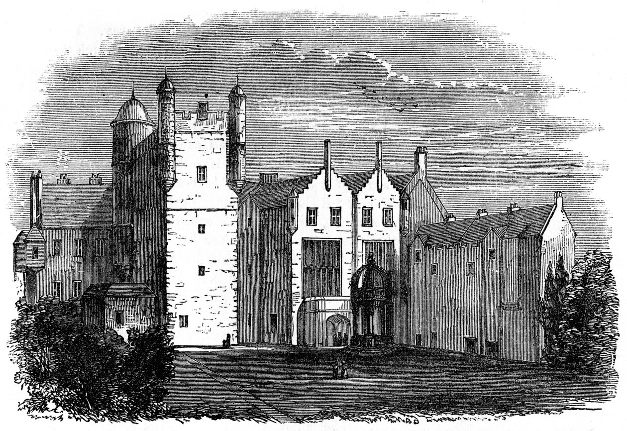 Pinkie House, Musselburgh, East Lothian, Skotsko, 18. století 19. století od Unbekannt