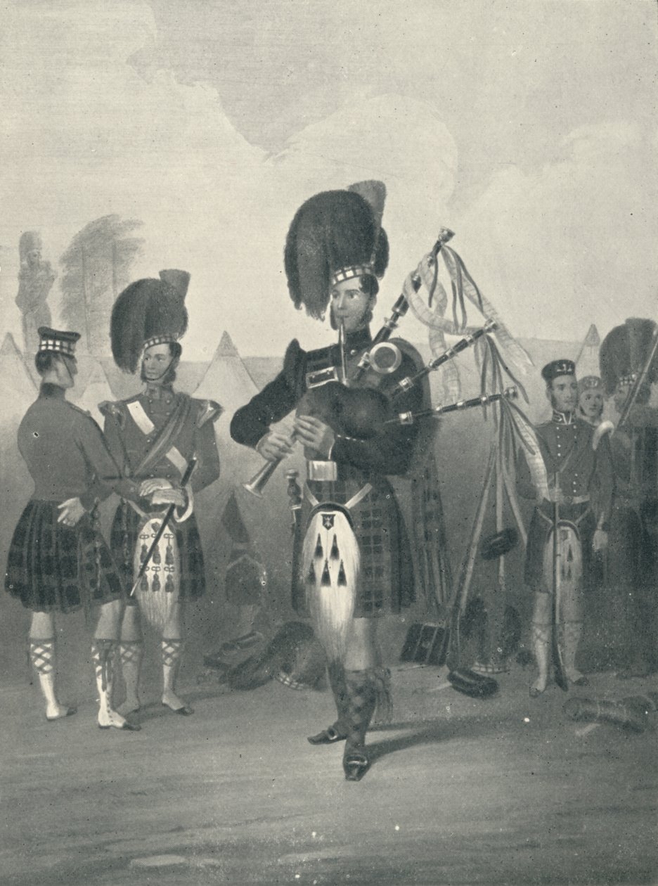 Piper, 42. Royal Highlanders, c19. století, 1909 od Unbekannt
